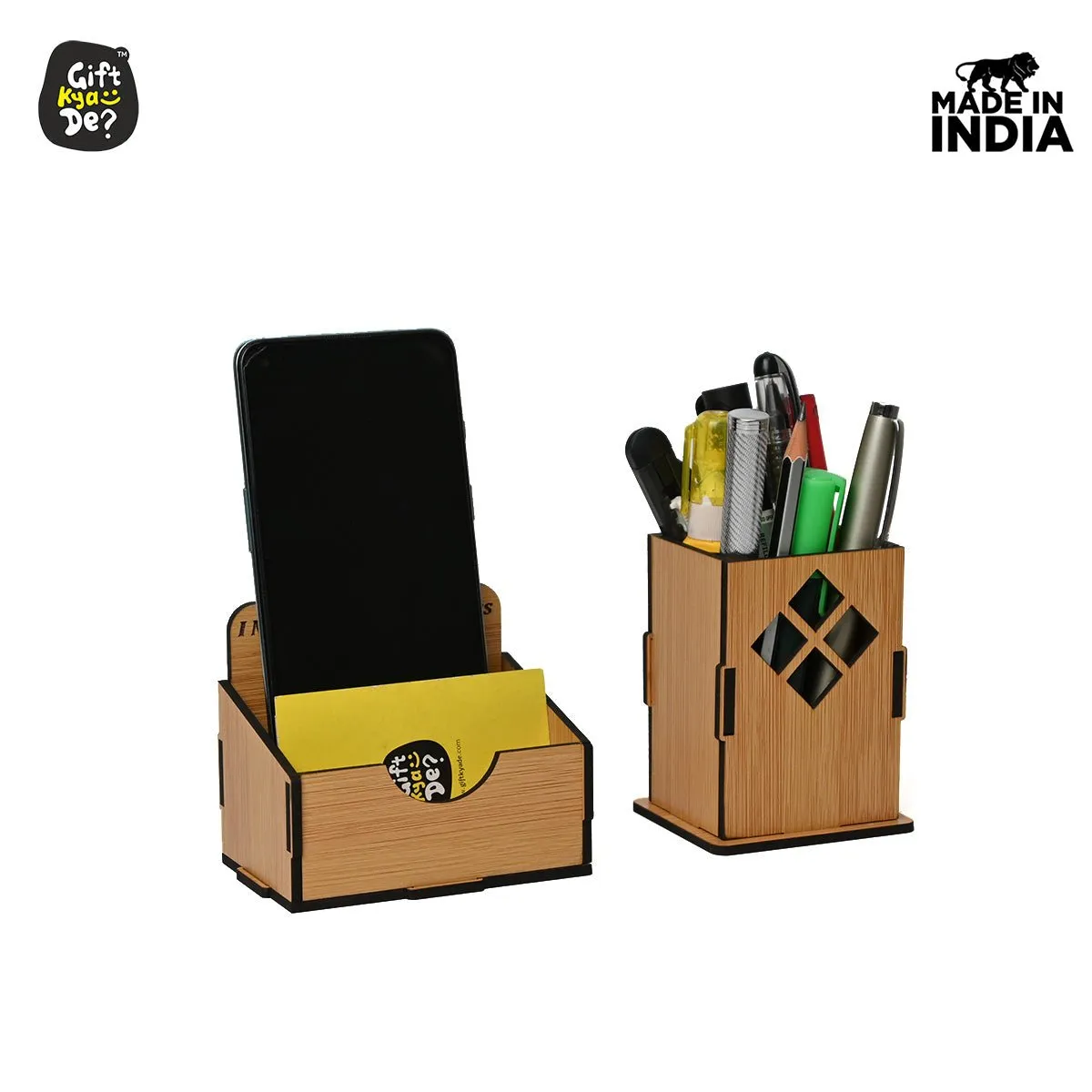 3 in 1 Mobile Stand, Pen Stand and Card Holder | Desk Accessories | Corporate Gifts