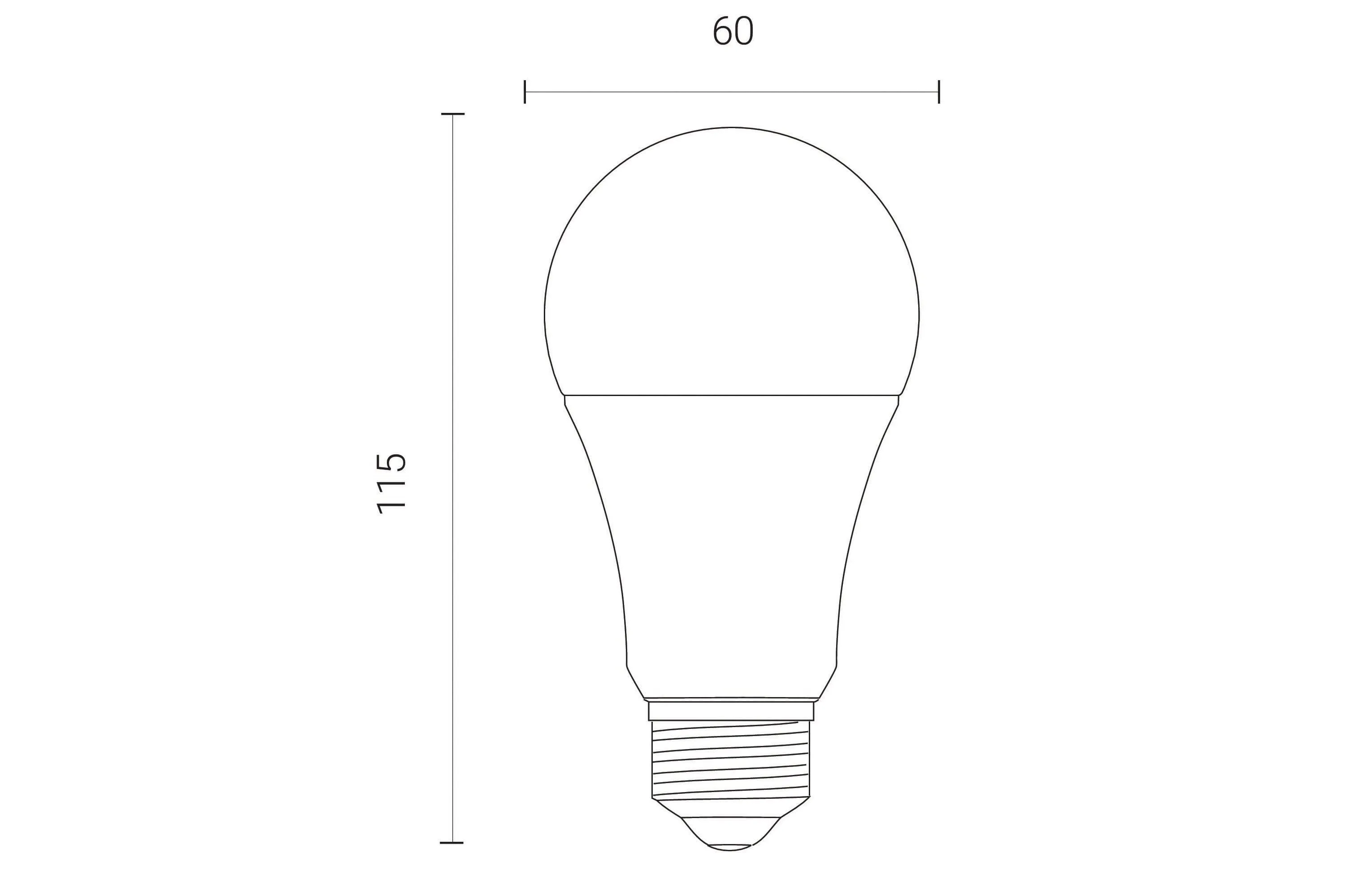4lite WiZ Connected A60 Dimmable Multicolour WiFi LED Smart Bulb - E27 Large Screw