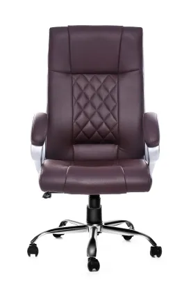Adiko Sleek Executive Revolving Office Chair in Brown