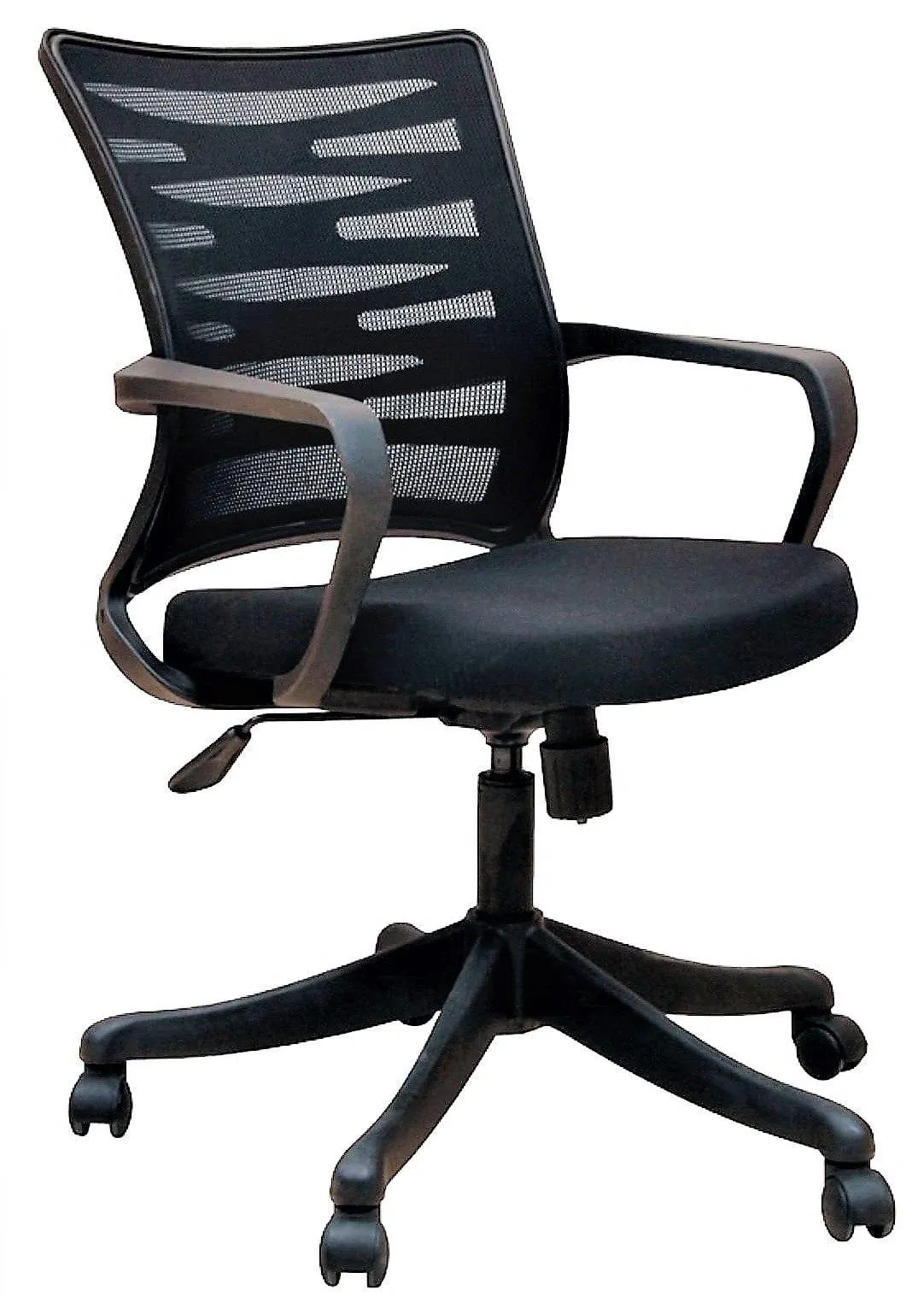 Adiko Zigzag Mesh chair in Black