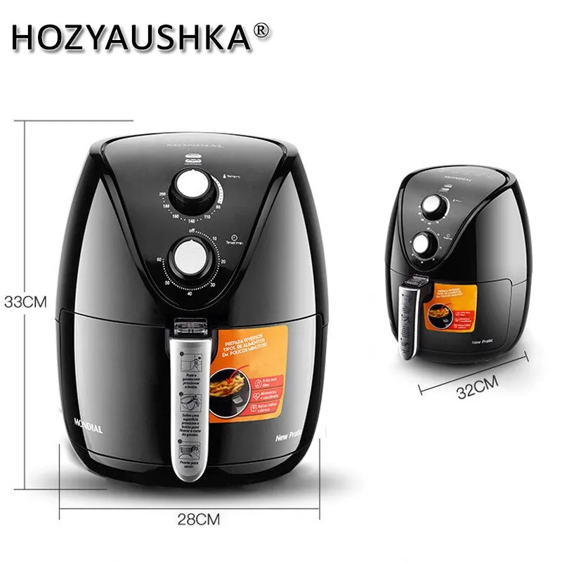 Air fryer household oil-free electric fryer with large capacity, automatic fries machine, smart oven