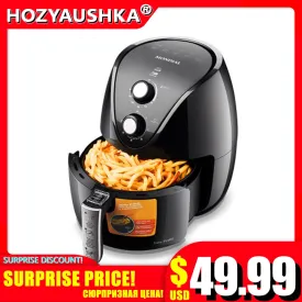 Air fryer household oil-free electric fryer with large capacity, automatic fries machine, smart oven