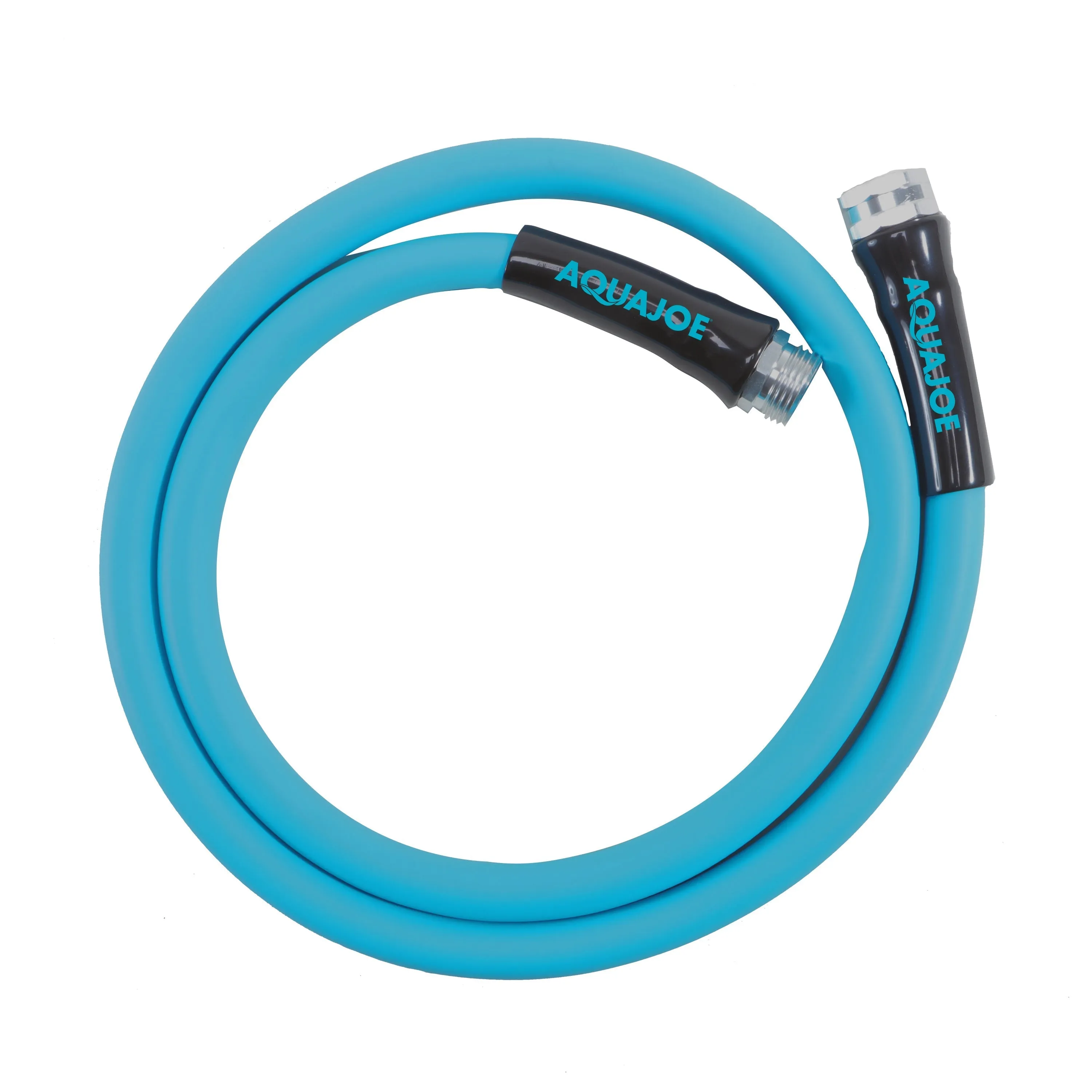 Aqua Joe AJPGH05-PRO 5/8 HybridFLEX 5-Foot Lead-In Hose | 500 PSI Burst Rating