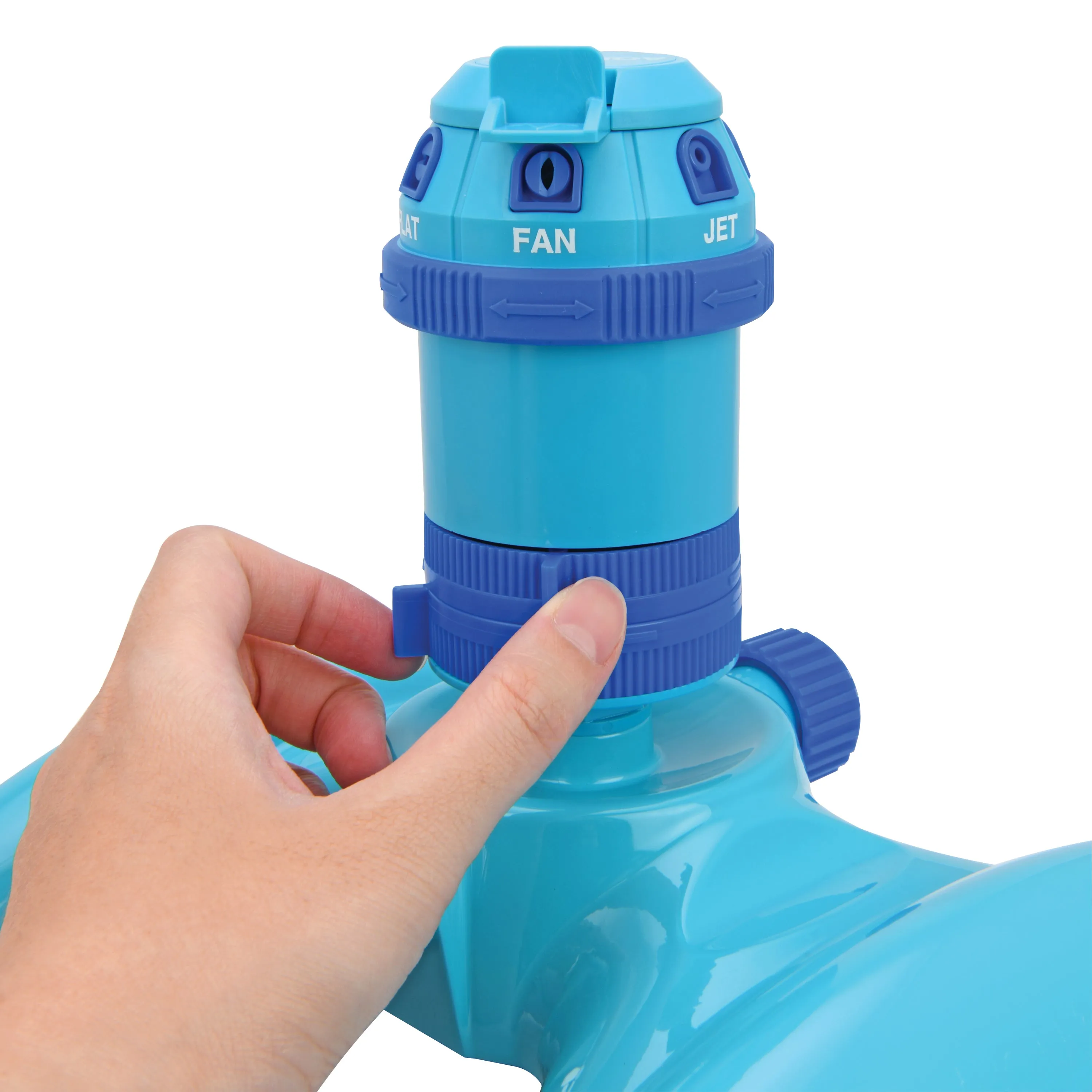 Aqua Joe Complete Aqua Joe Bundle | Turbo Drive Sprinkler   Heavy Duty Nozzle   Hybrid Polymer Hose