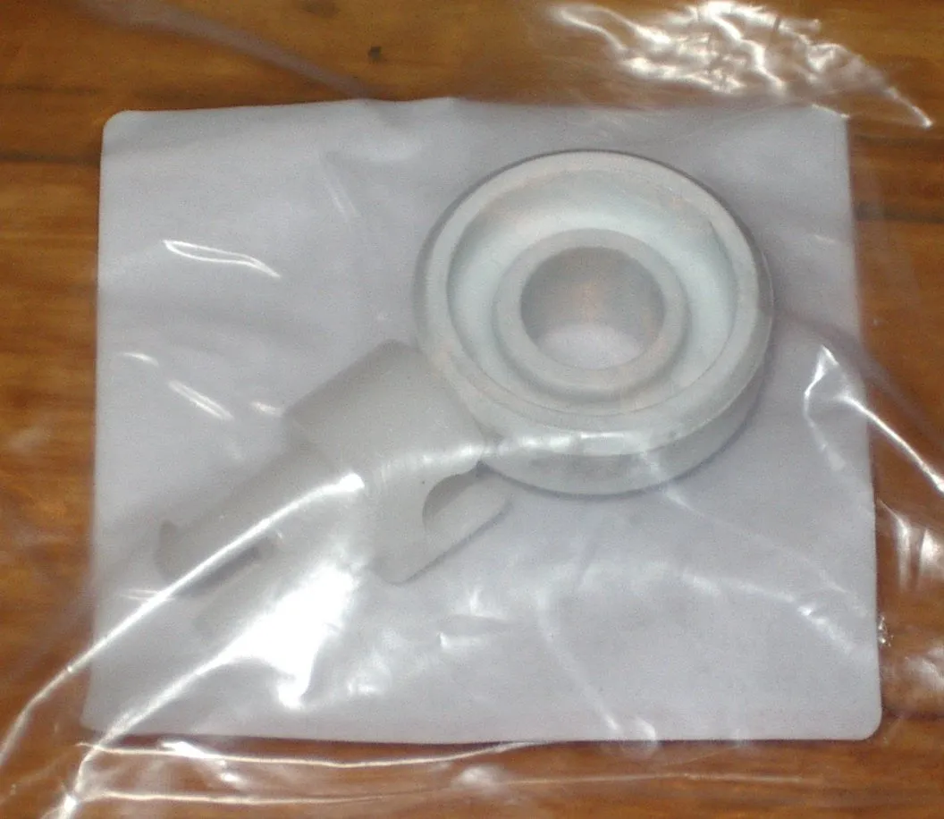 Ariston, Indesit, Asian Dishwasher White Upper Basket Wheel - Part # 104640