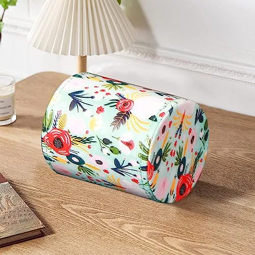 BIBELUN Pen Holder for Desk Cute, Desk Organizers and Workspace Accessories Storage, Pencil Holder Cup for Makeup Brush/Art Supplies/Stationery, Decorative Aesthetic Office Organization, PU Leather