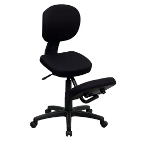 Black Mobile Kneeler Posture WL-1430-GG