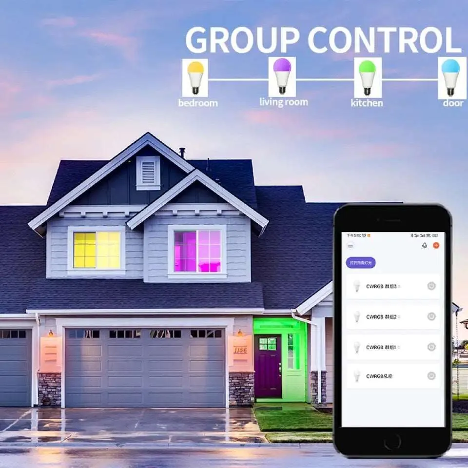 Bluetooth Smart Life Control Color Changing Bulb
