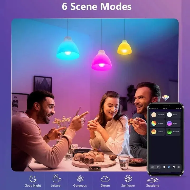 Bluetooth Smart Life Control Color Changing Bulb