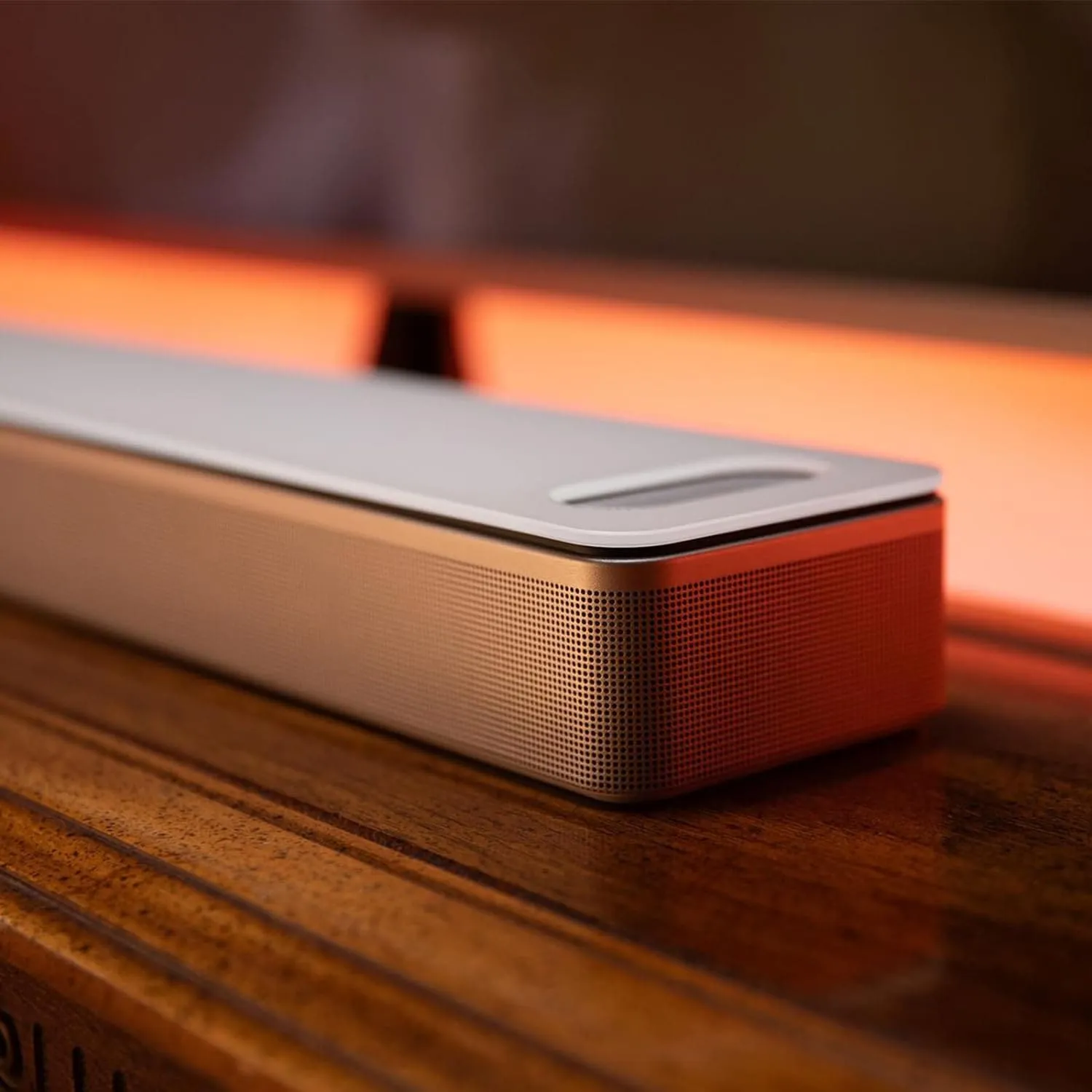 Bose Smart Ultra Soundbar With Dolby Atmos Plus Alexa, Wireless Bluetooth AI, Surround Sound System for TV, White