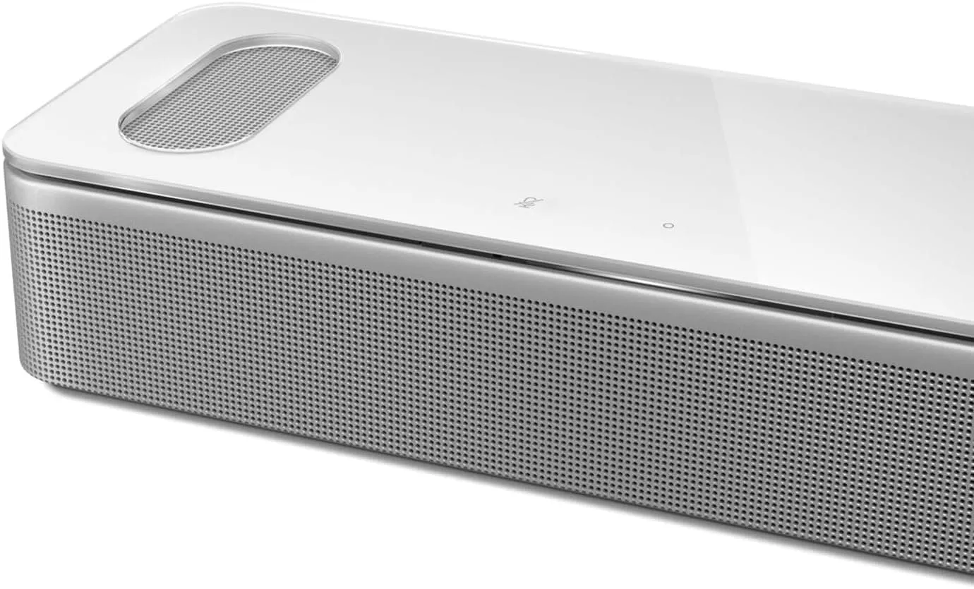 Bose Smart Ultra Soundbar With Dolby Atmos Plus Alexa, Wireless Bluetooth AI, Surround Sound System for TV, White