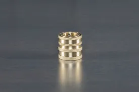 Brass Garden Hose 3/4” Female QD Coupler