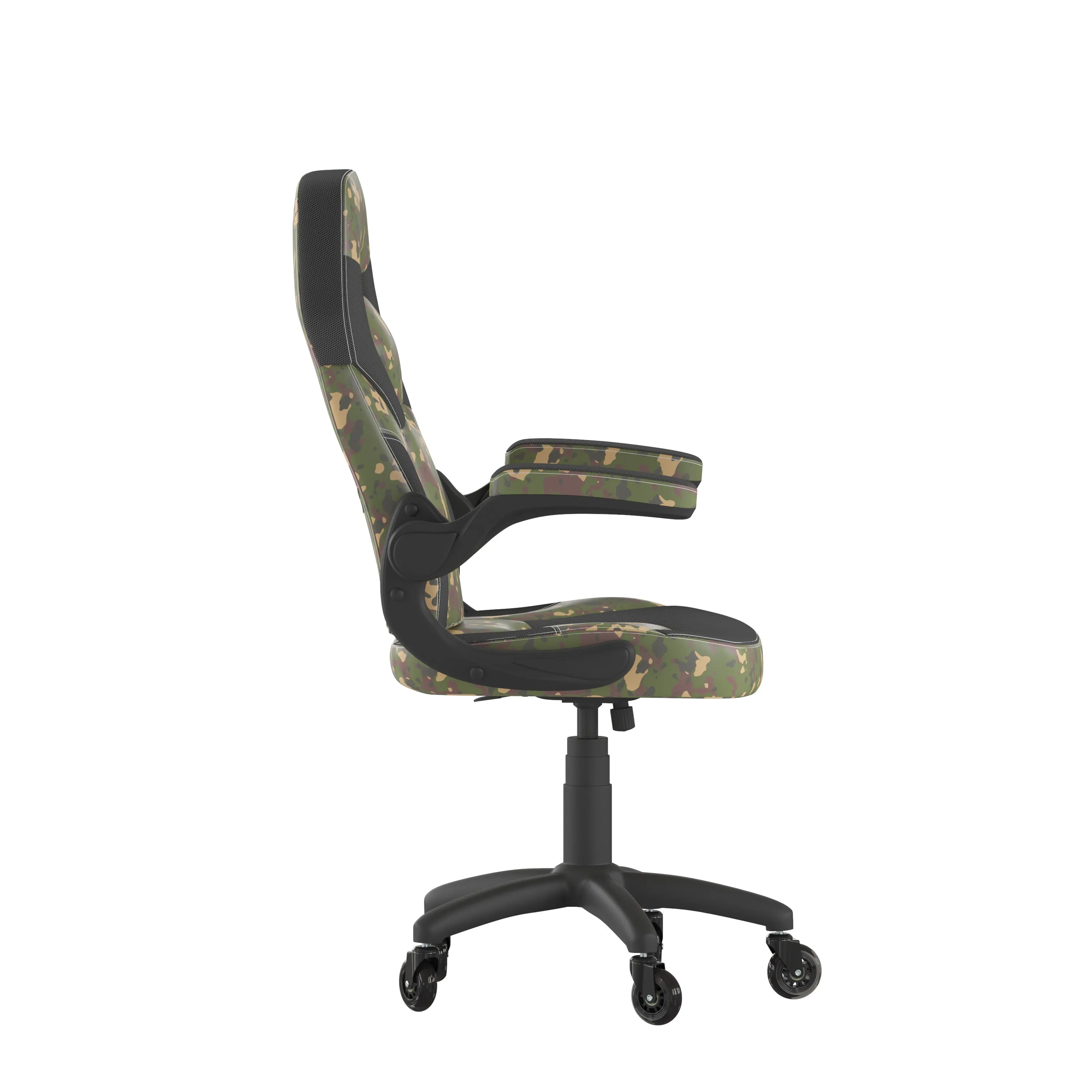 Camouflage Chair-Skater Wheels CH-00095-CAM-RLB-GG