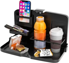 Car Tray ,  Backseat Organizer Car Multifunctional Tray Desk  Table for Eating Food Drink Meal Snack Cup... by Js House