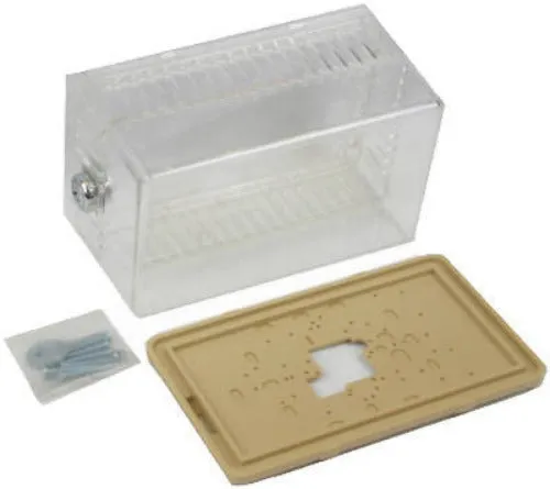Copeland Comfort G20 Large Size, Transparent, Locking, Universal Thermostat Guard - Quantity of 1