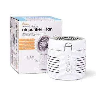Crane 2-in-1 Desktop Air Purifier & Fan