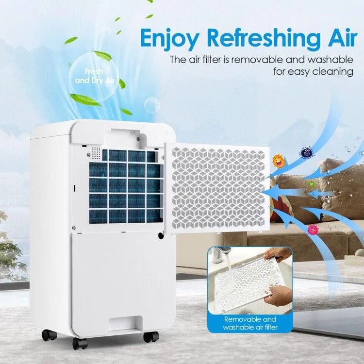Dehumidifier ES10104US| 32 Pints| 2000 Sq. Ft.|  4 Working Modes| 2 Fan Speeds