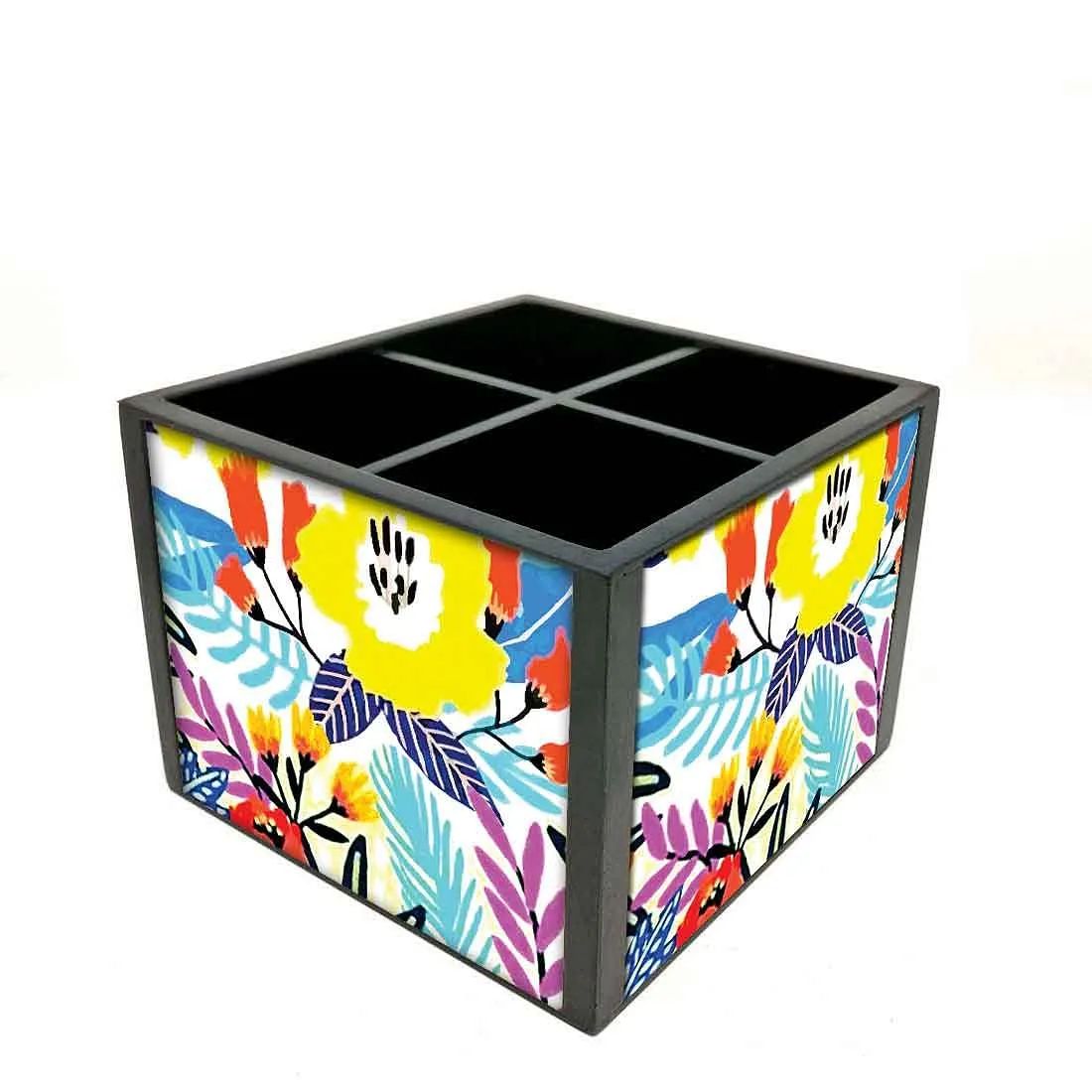 Desk Organizer For Stationery - Floral