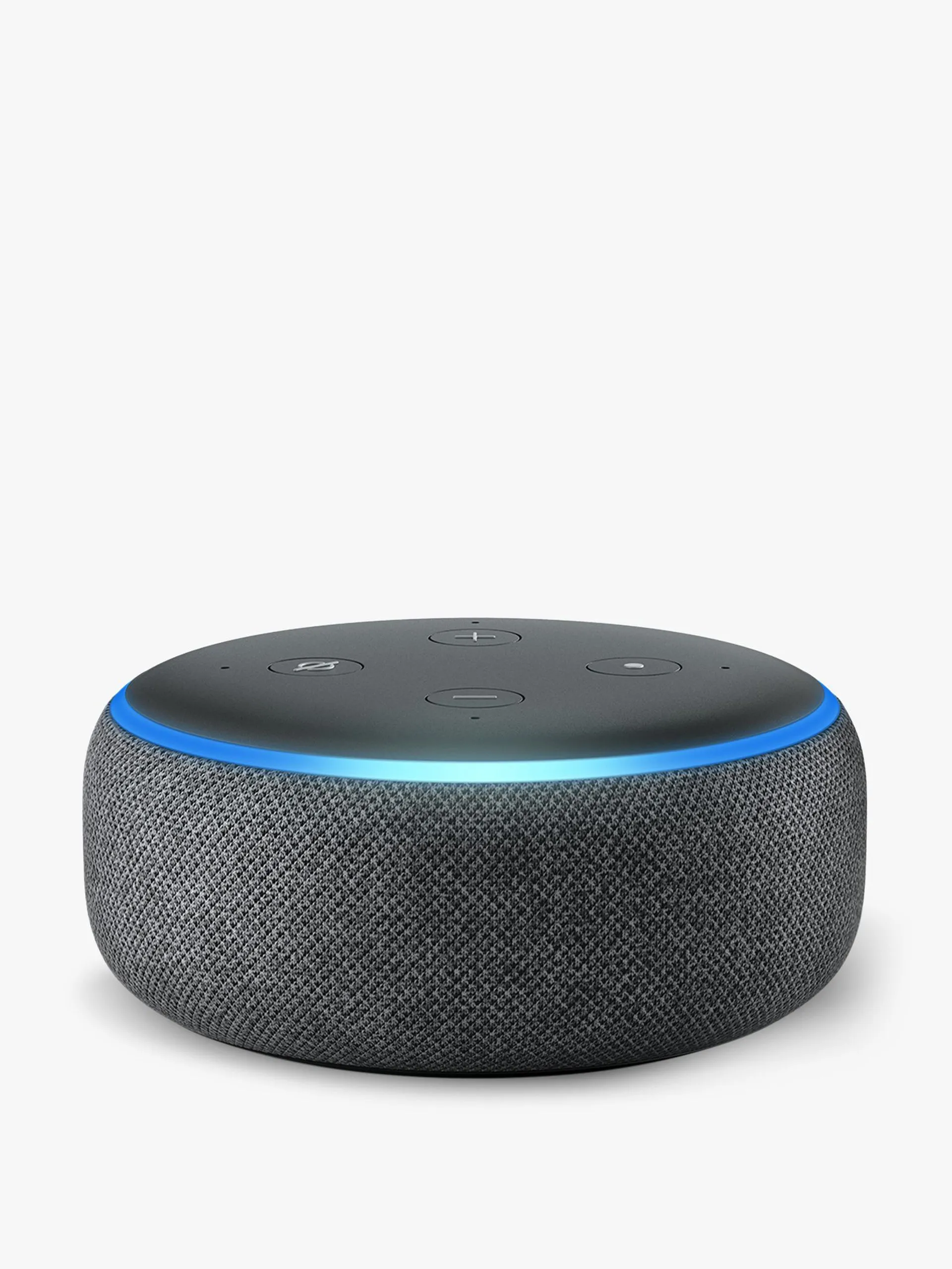 Echo dot smart device with Alexa voice recognition and control, 3rd generation