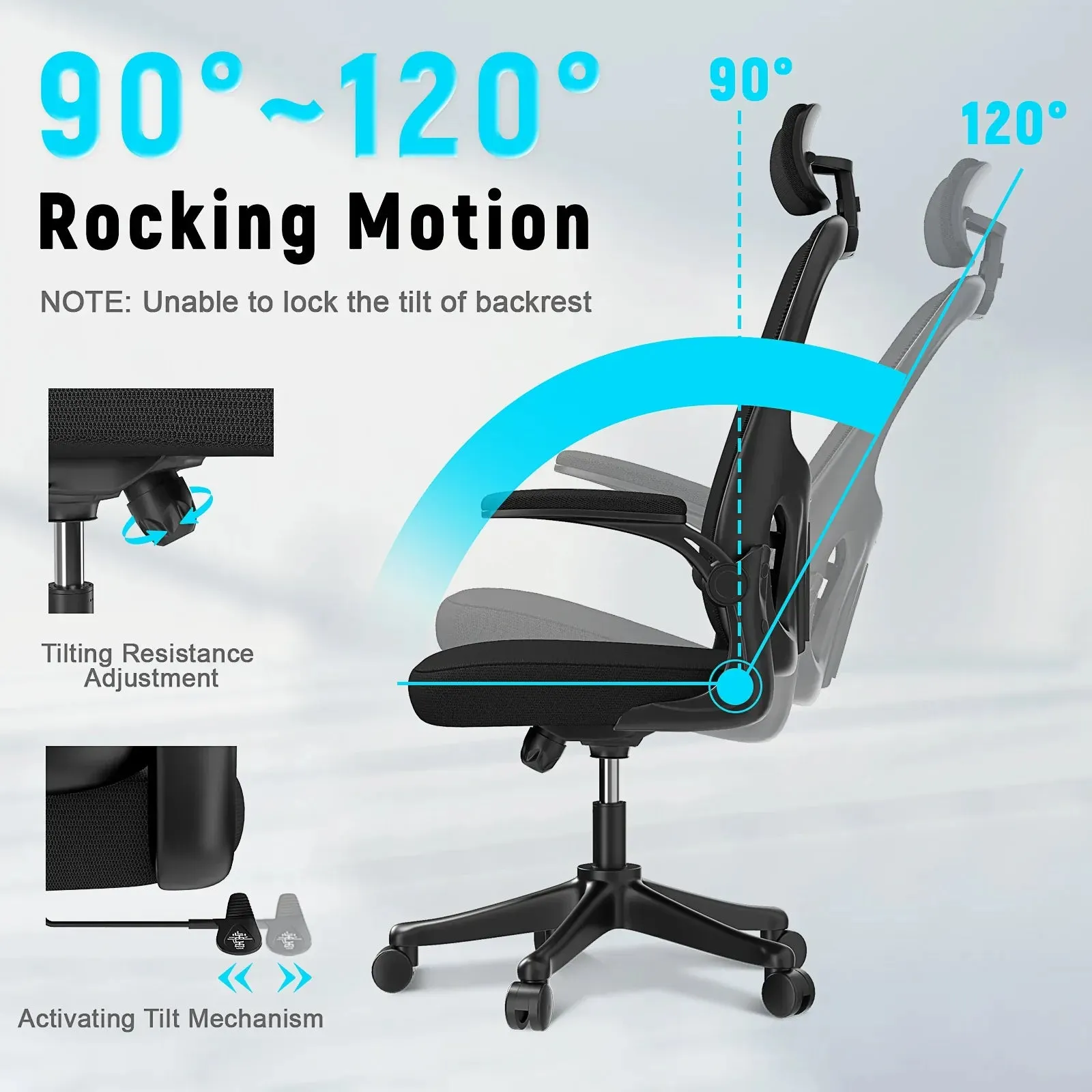 Ergonomic Adjustable Gaming Chair: Ideal for the Home, Office or Gaming Setup