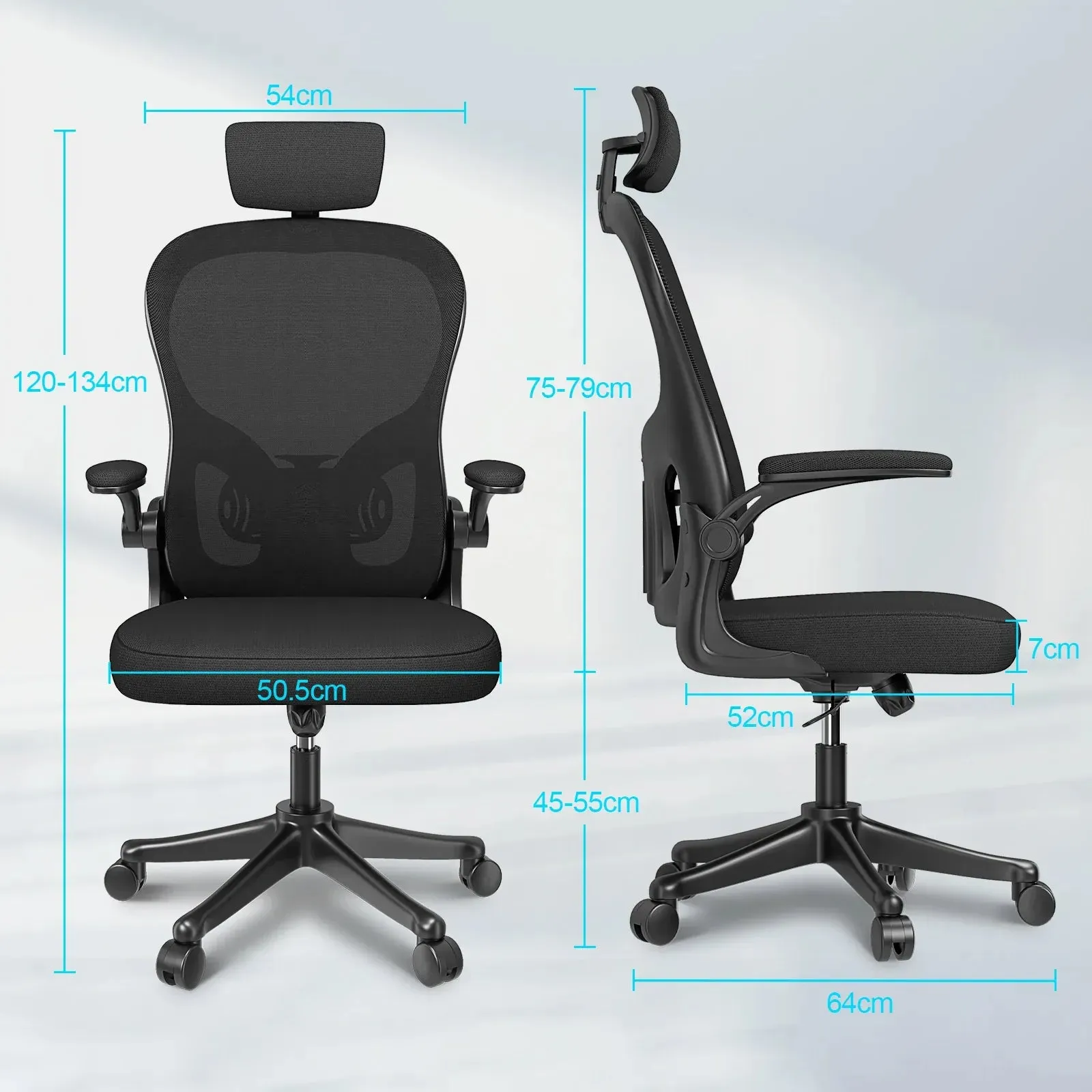 Ergonomic Adjustable Gaming Chair: Ideal for the Home, Office or Gaming Setup