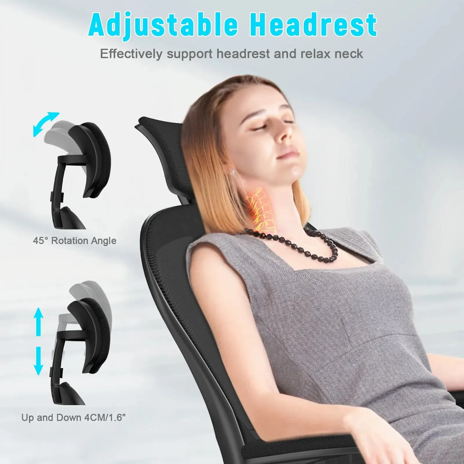 Ergonomic Adjustable Gaming Chair: Ideal for the Home, Office or Gaming Setup