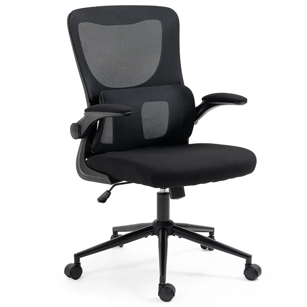 Ergonomic Mesh Recliner Office Chair with Lumbar Support - FORTIA
