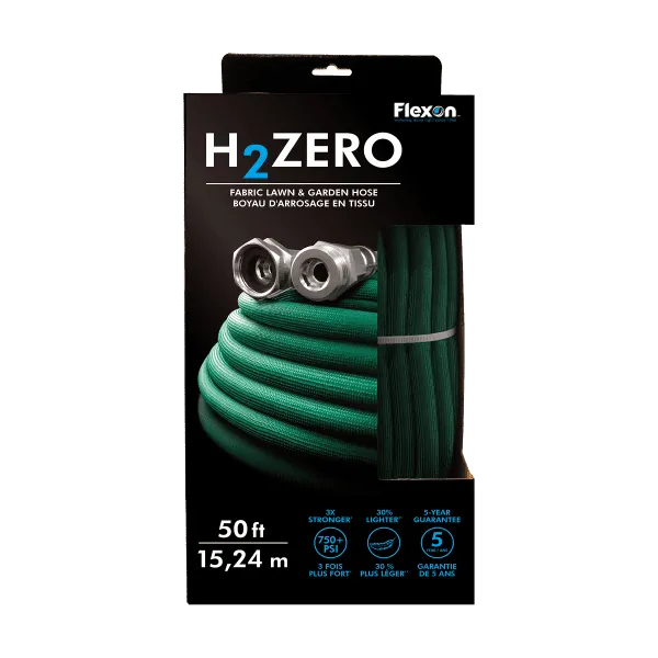 Flexon Fabric Lawn & Garden Hose 100 Ft. Green