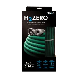 Flexon Fabric Lawn & Garden Hose 100 Ft. Green