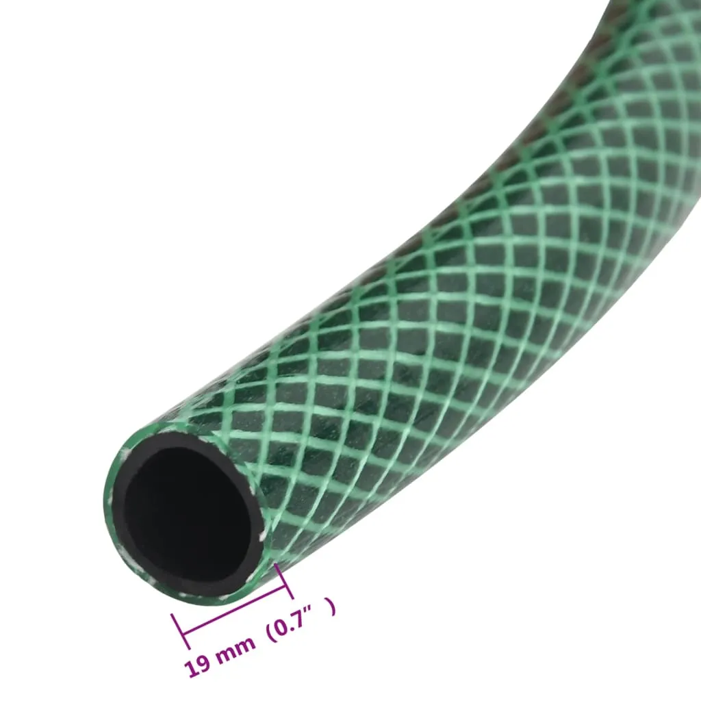 Garden Hose Green 0.75" 20 m PVC