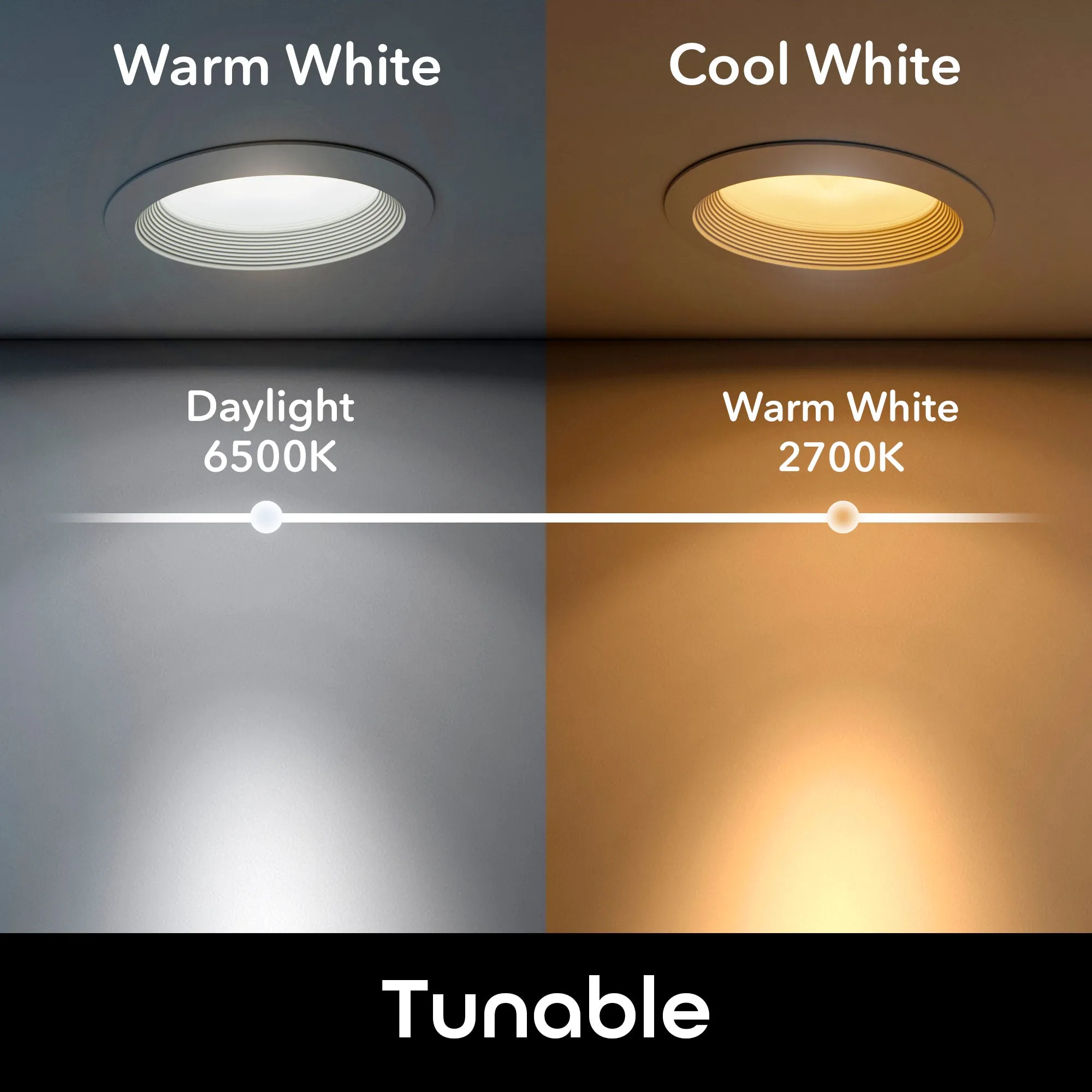 Geeni Prisma Plus BR30 Smart Bulb - Multicolor and Tunable White