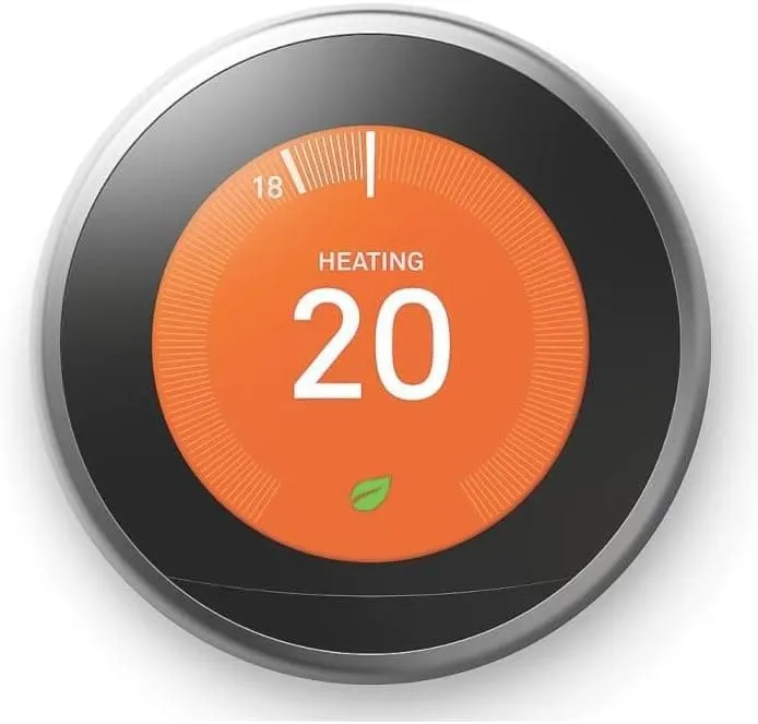 Google Nest 3rd Gen Pro Wireless Smart Thermostat - Stainless Steel