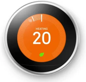 Google Nest 3rd Gen Pro Wireless Smart Thermostat - Stainless Steel