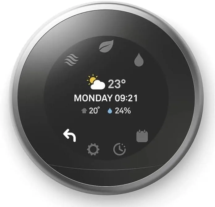 Google Nest 3rd Gen Pro Wireless Smart Thermostat - Stainless Steel
