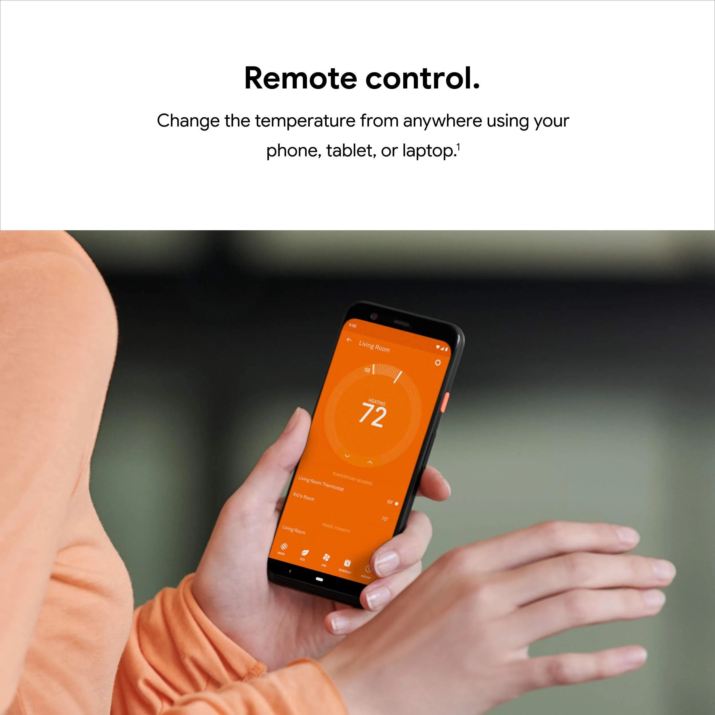 Google Nest Learning Thermostat - Black
