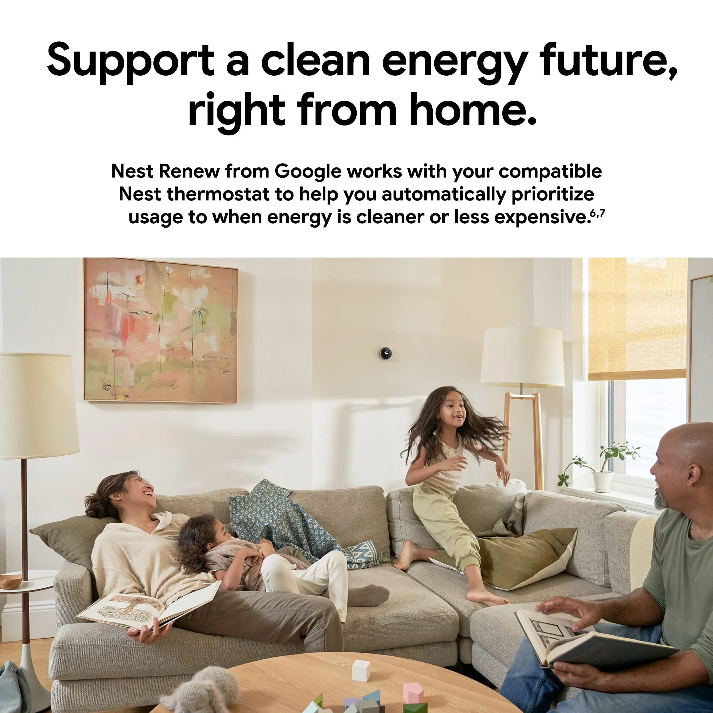 Google Nest Learning Thermostat - Black