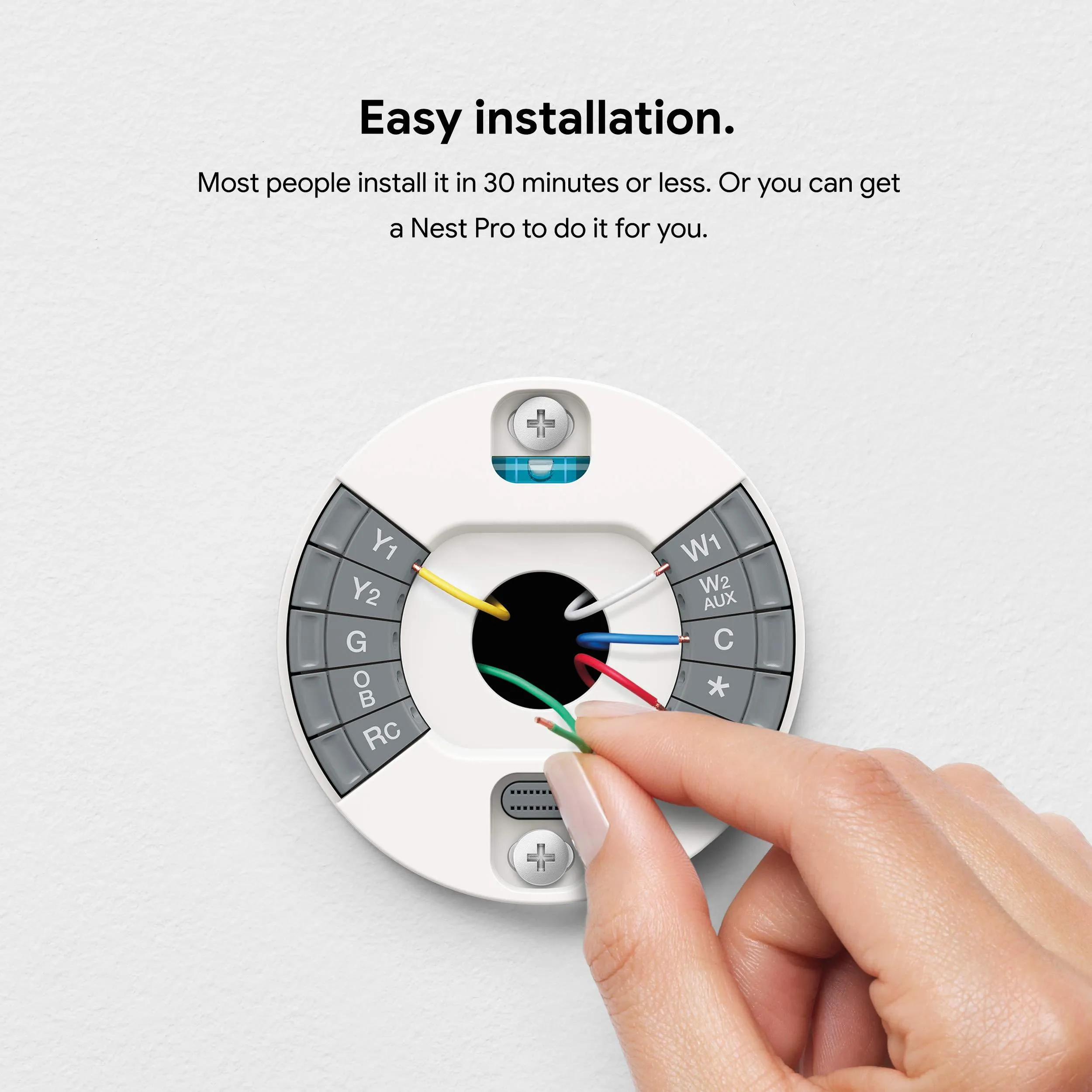 Google Nest Learning Thermostat - Black