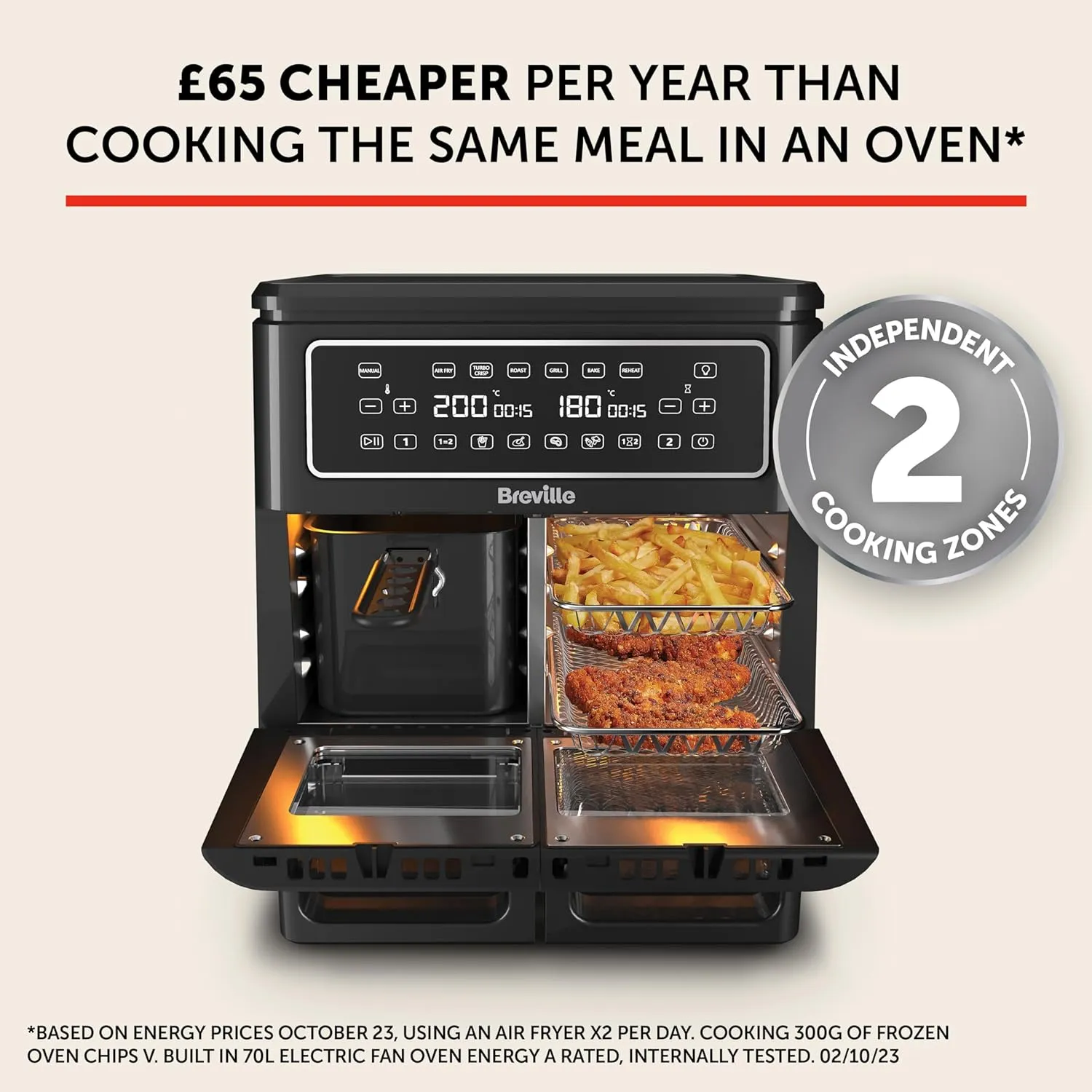 Halo Flexi Air Fryer Review: Energy-Efficient 11L Oven for Large Families - Save £65 on Energy Bills