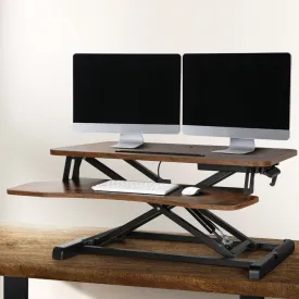 Height Adjustable Desk Riser, 2-Tier, Gas Lift, Artiss