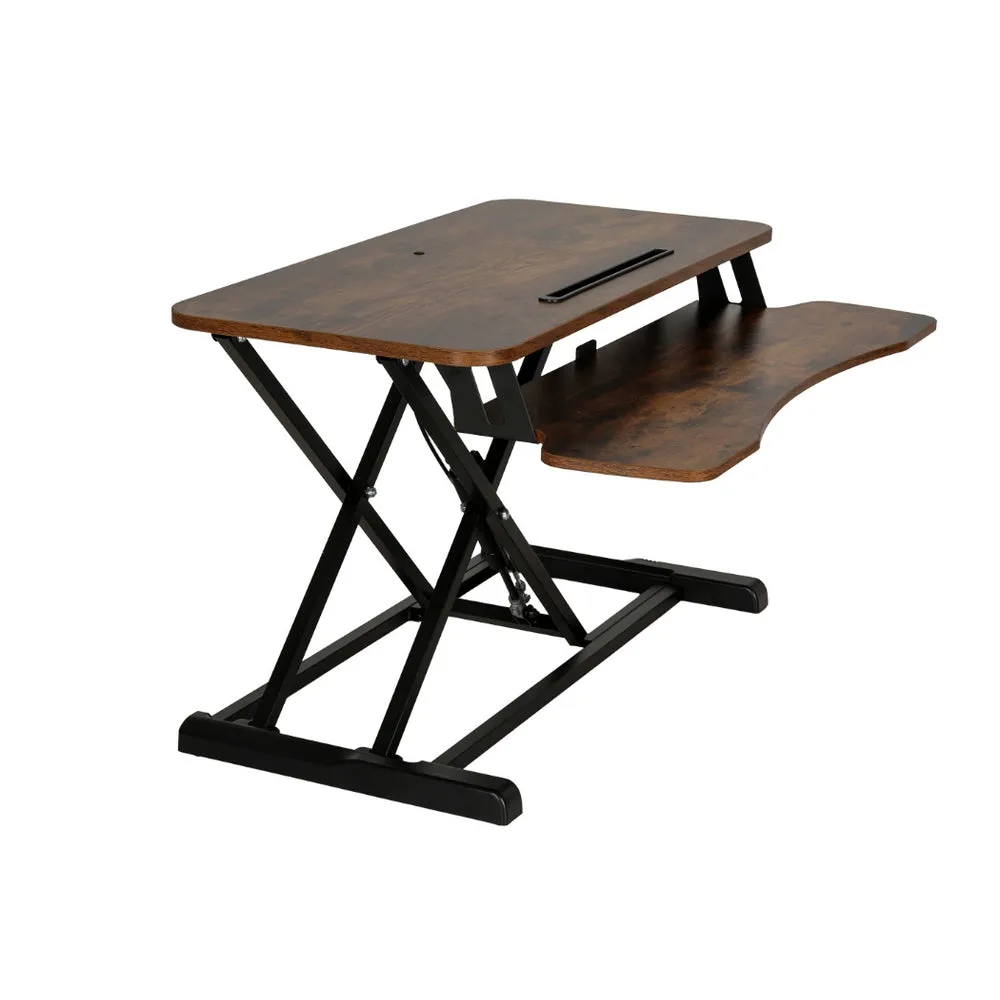 Height Adjustable Desk Riser, 2-Tier, Gas Lift, Artiss