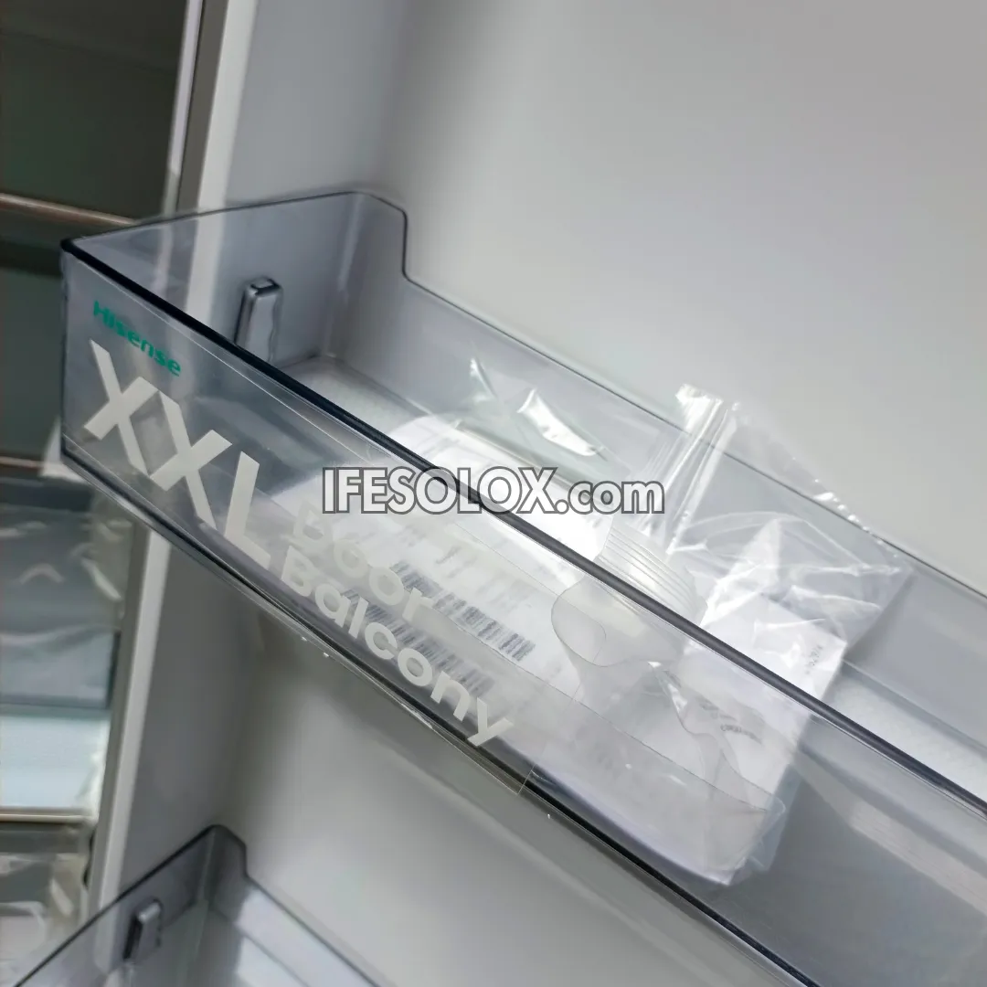 Hisense RC-87WS 634L Side by Side Refrigerator with Smart Inverter   1 Year Warranty - Brand New
