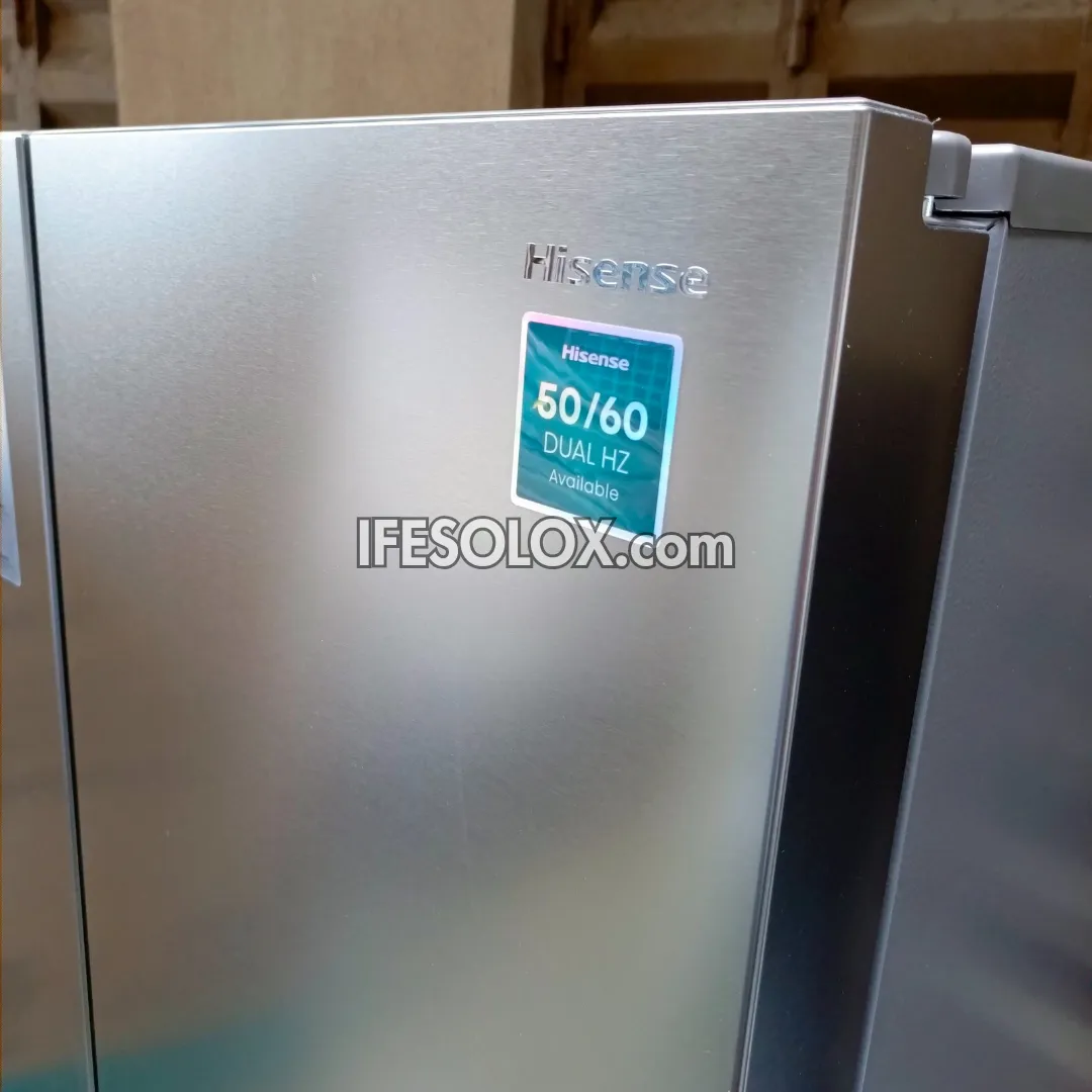 Hisense RC-87WS 634L Side by Side Refrigerator with Smart Inverter   1 Year Warranty - Brand New