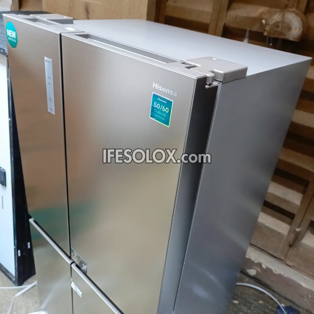 Hisense RC-87WS 634L Side by Side Refrigerator with Smart Inverter   1 Year Warranty - Brand New