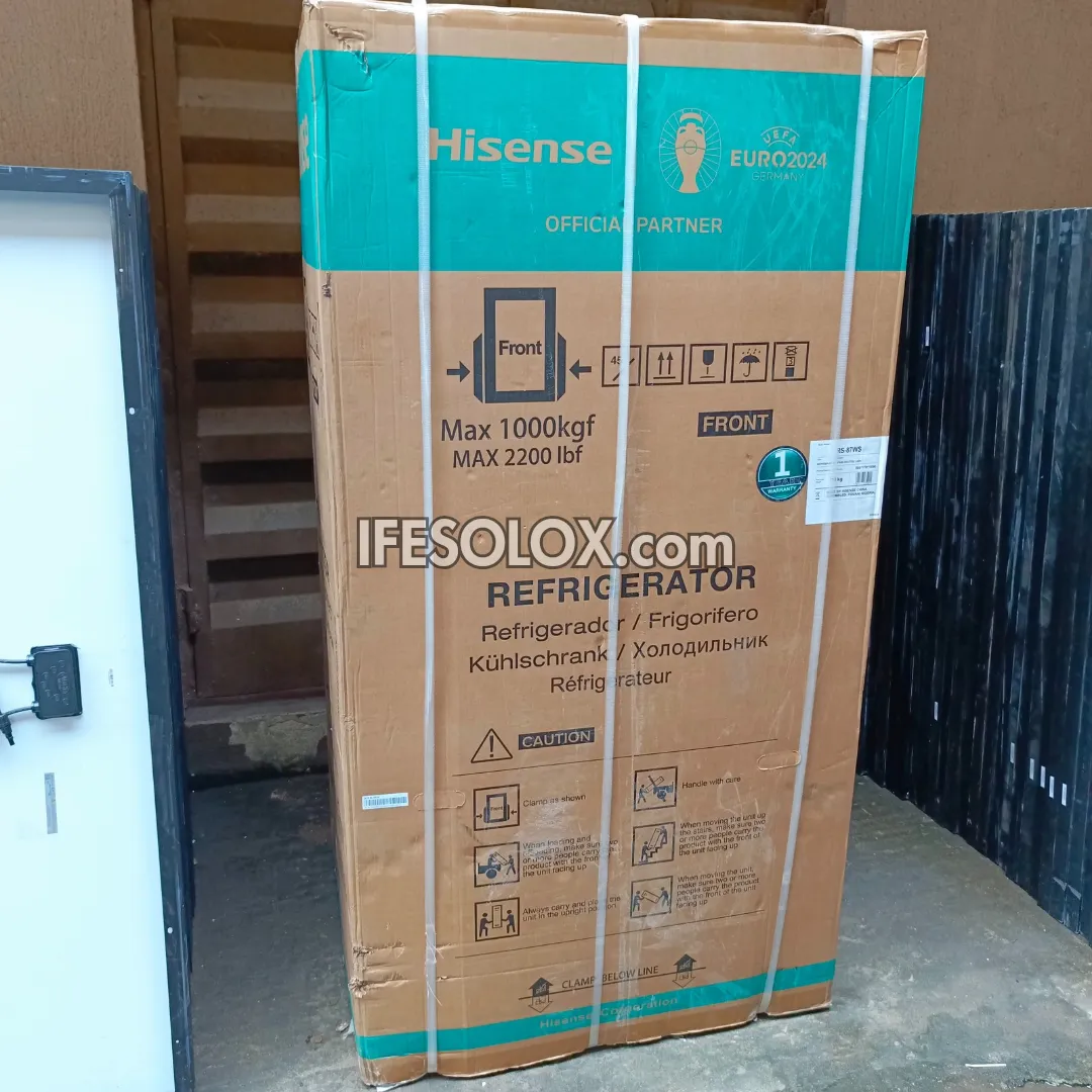 Hisense RC-87WS 634L Side by Side Refrigerator with Smart Inverter   1 Year Warranty - Brand New