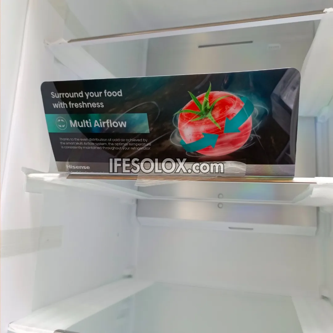Hisense RC-87WS 634L Side by Side Refrigerator with Smart Inverter   1 Year Warranty - Brand New