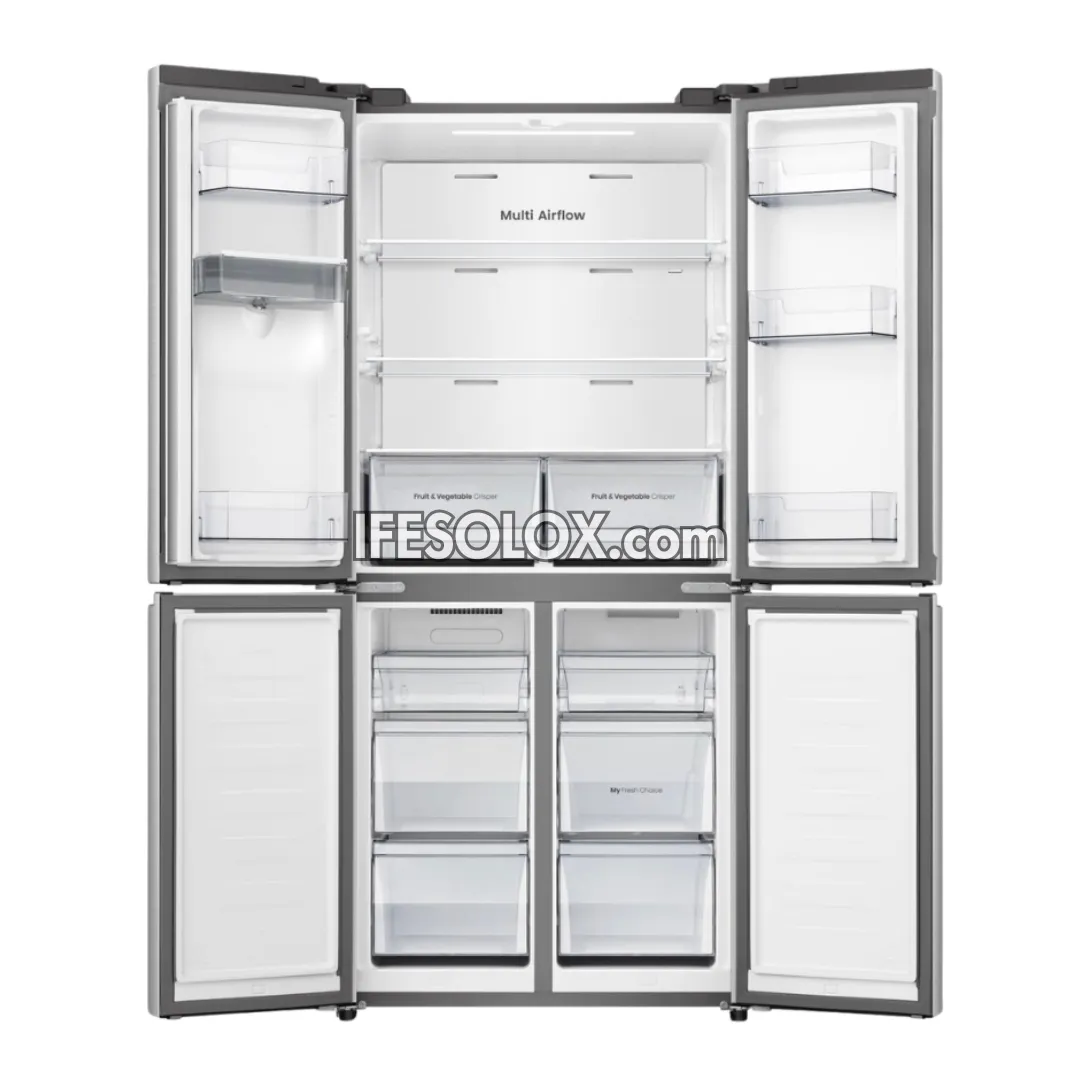 Hisense REF 61WC-RQ 432L Side by Side Refrigerator   1 Year Warranty - Brand New