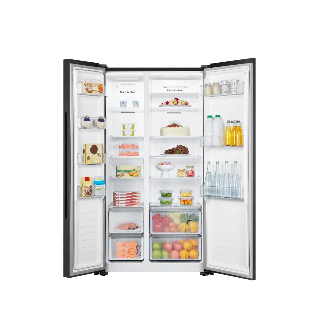Hisense RS688NABU 620L Side By Side Inverter Refrigerator
