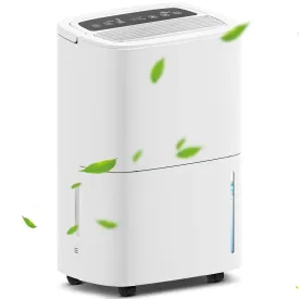 HOMCOM 20L/Day Dehumidifier with Touch Control