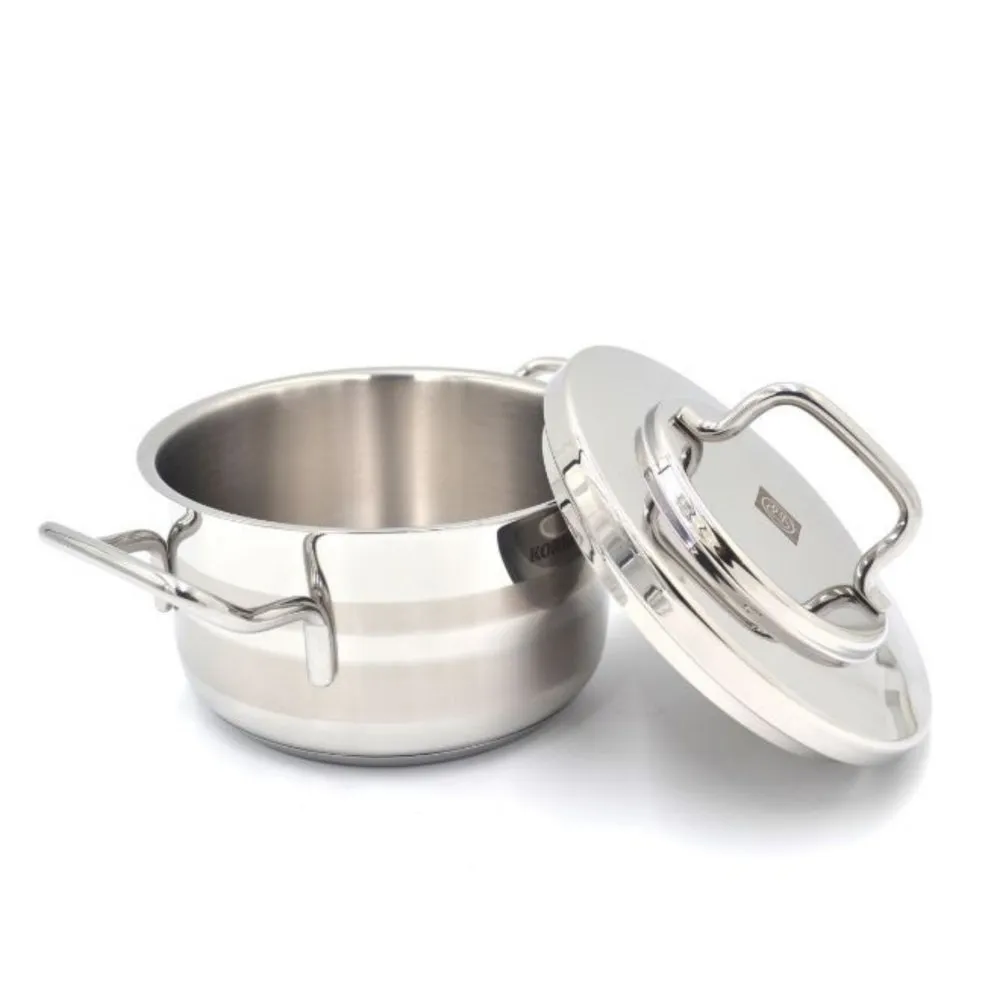 Korkmaz Alfaron 7 pcs  Induction Base Cookware Set