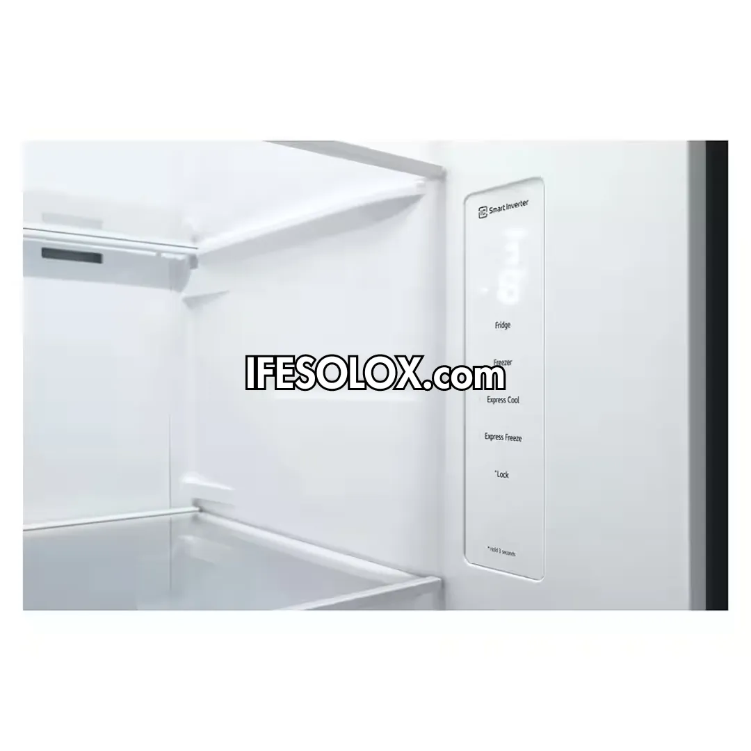LG GC-B257SLWL 655L Smart Inverter Side By Side Double Door Refrigerator with WiFi & AI Assistant - Brand New